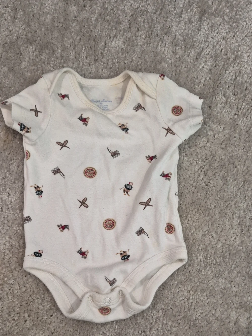 Ralph Lauren Bodysuit Oneie Baby